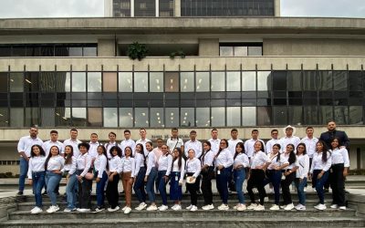 Estudiantes de la UPC Aguachica realizaron visita académica al Banco de la República en Medellín.