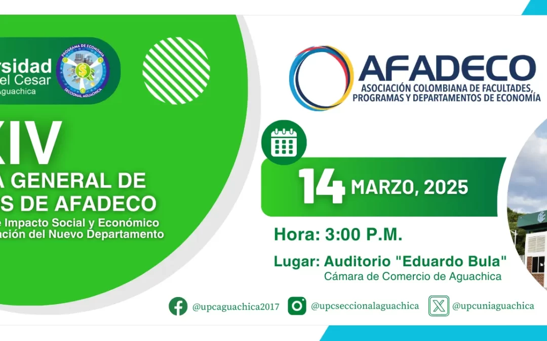 XXXIV ASAMBLEA GENERAL DE ASOCIADOS DE AFADECO: Conversatorio Sobre Impacto Social y Económico del Proyecto de Creación del Nuevo Departamento Sur Caribe