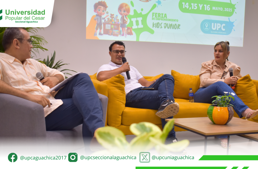Emprendimiento, innovación y sostenibilidad marcaron la XIV Feria de Emprendimientoy la II Feria Kids Junior de la UPC Aguachica
