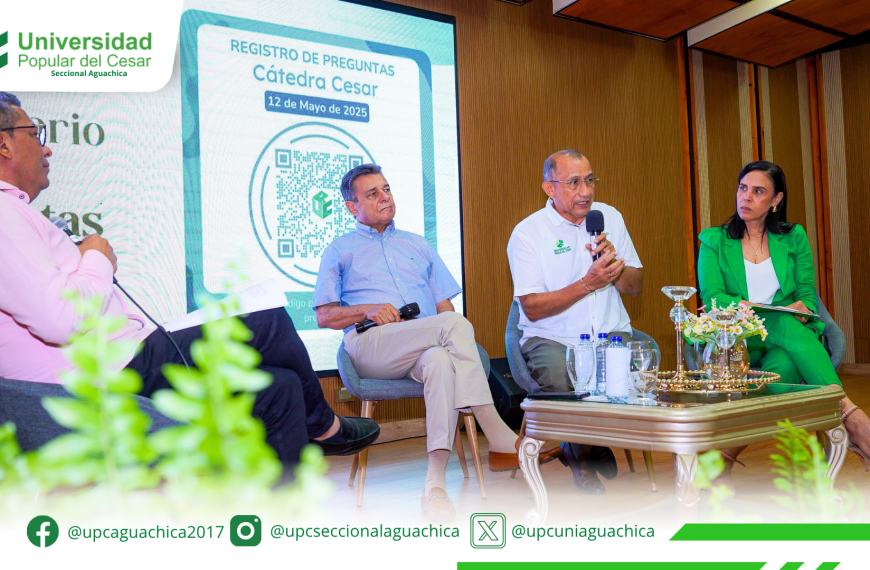 Cátedra Cesar una plataforma estratégica para el desarrollo académico, profesional ysocial de la región y del país